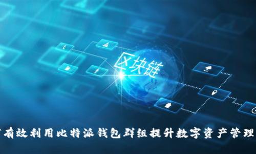 如何有效利用比特派钱包群组提升数字资产管理效率