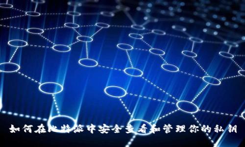 如何在比特派中安全查看和管理你的私钥