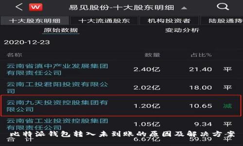 比特派钱包转入未到账的原因及解决方案